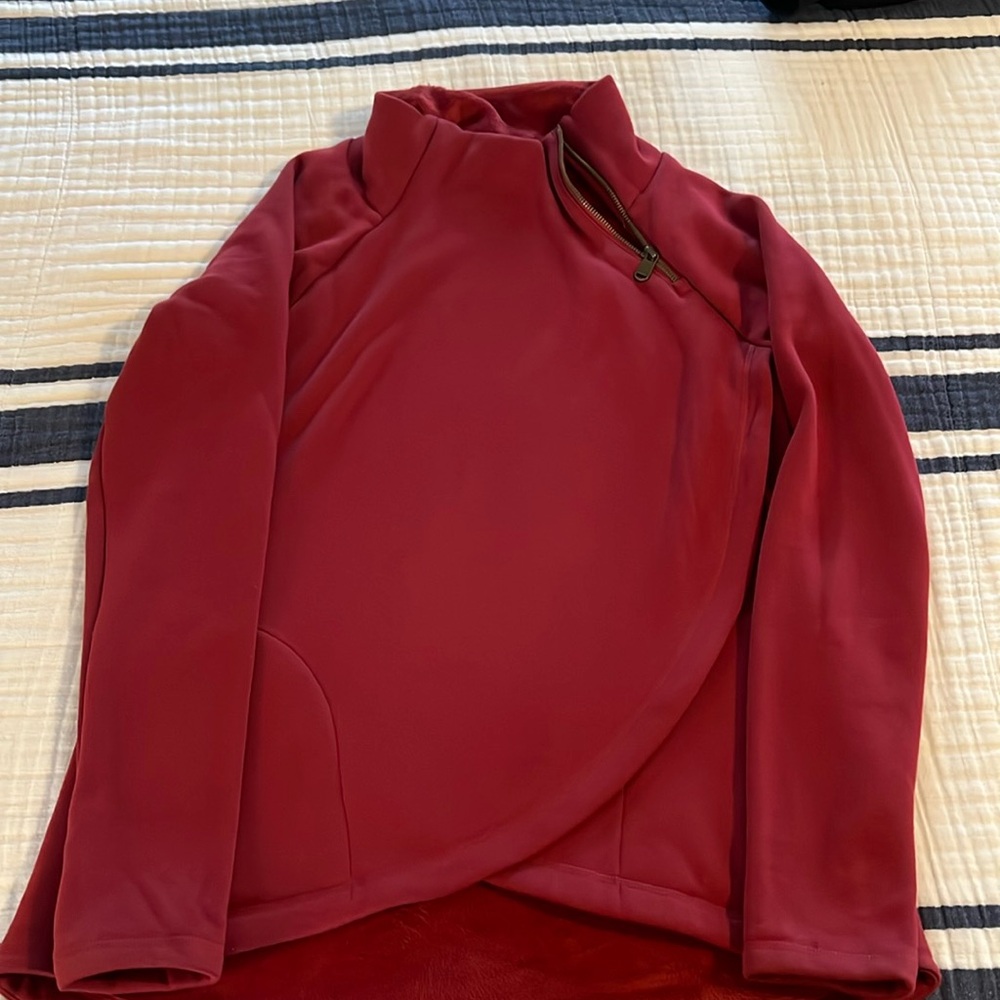 Athleta Tops Athleta Cozy Karma Asym Pullover size S new without tags
